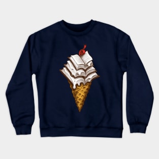 Ice Cream Books Crewneck Sweatshirt